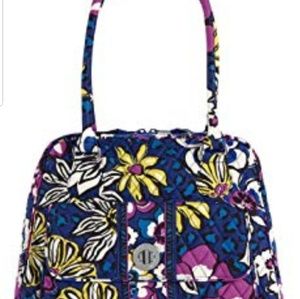 NWTVera Bradley Turn Lock Satchel - African Violet